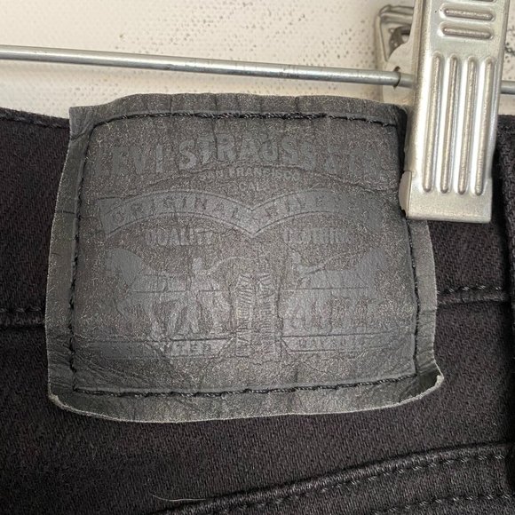 Levis | Wedgie Fit | Skinny Jeans | Soft Ultra Black | Size 25 - Picture 7 of 12